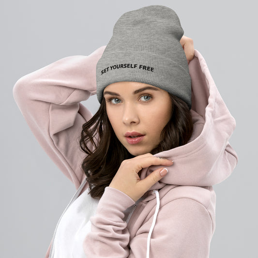 Unisex Cuffed Beanie - Soft Knit Style