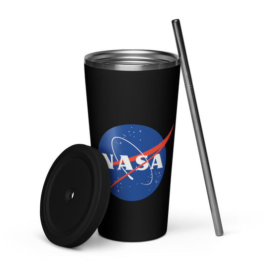 NASA Logo Tumbler – Insulated Drinkware for Space Enthusiasts | Durable & Stylish Design