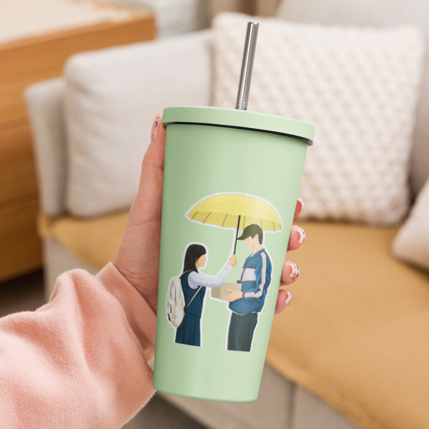 Lovely Runner K-Drama Insulated Tumbler – Fun & Practical Drinkware