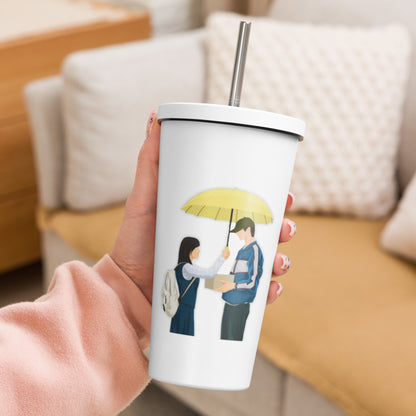 Lovely Runner K-Drama Insulated Tumbler – Fun & Practical Drinkware