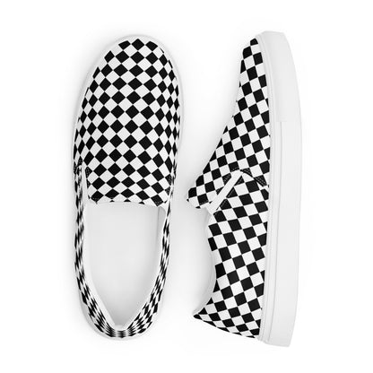 Men's Slip-On Canvas Sneakers - Versatile & Durable