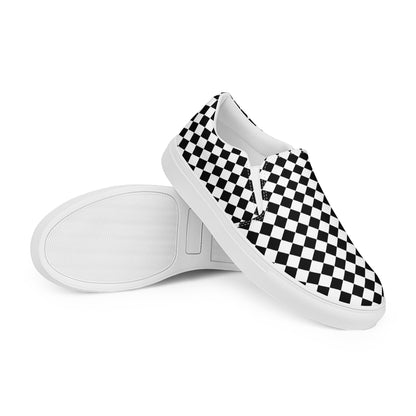 Men's Slip-On Canvas Sneakers - Versatile & Durable