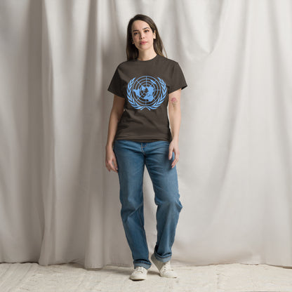 Unisex Classic Tee – United Nations Logo T-Shirt for Global Citizens