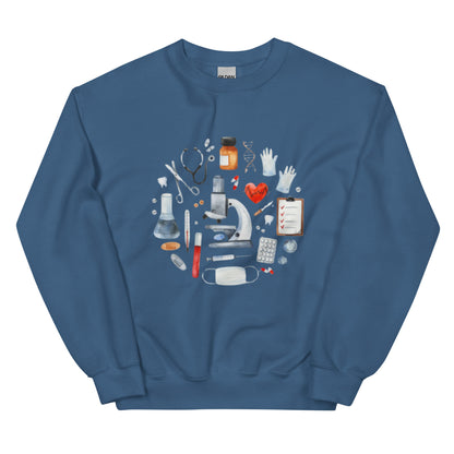 Unisex Science-Themed Sweatshirt – Fun & Comfortable Apparel for Science Lovers | Perfect for Men & Women