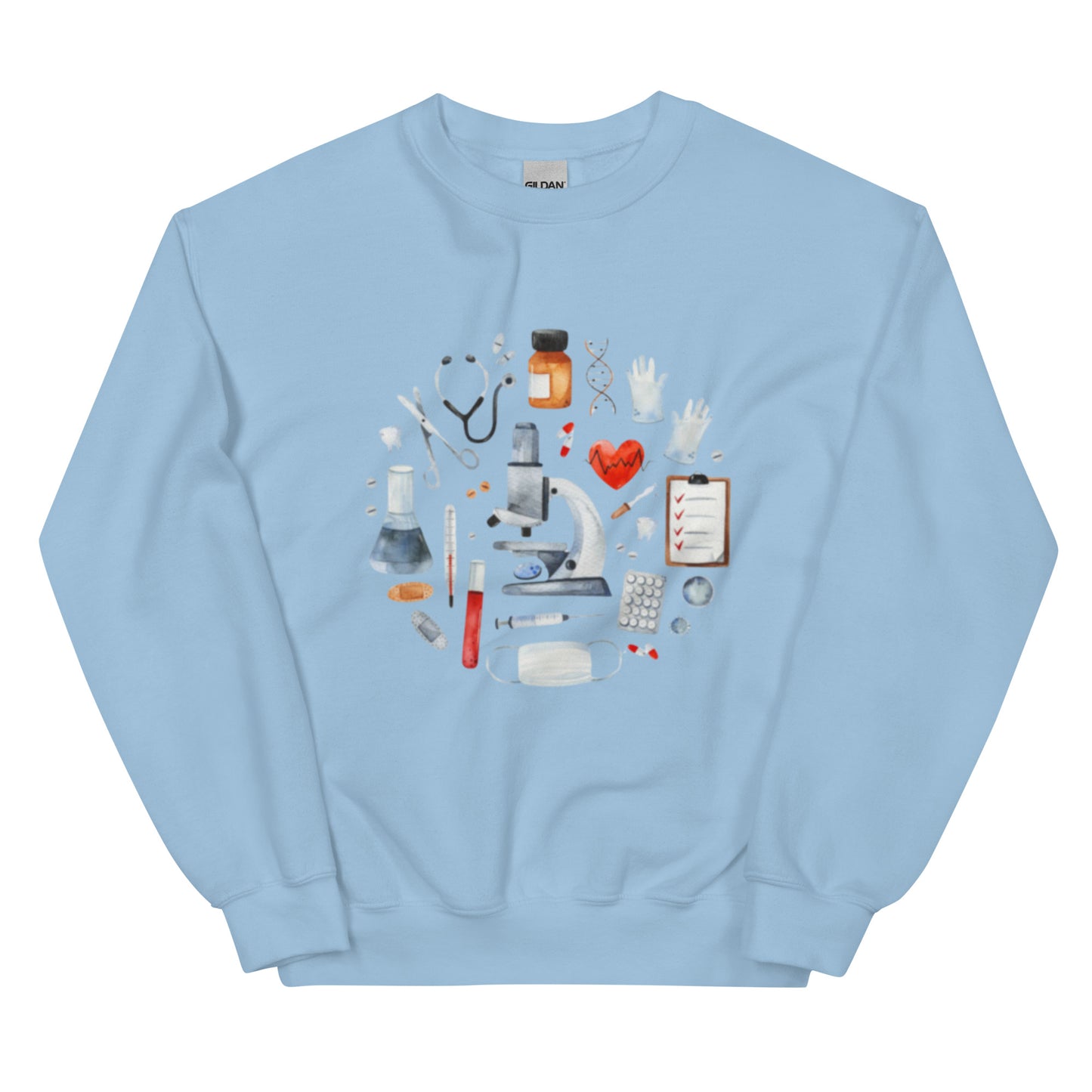 Unisex Science-Themed Sweatshirt – Fun & Comfortable Apparel for Science Lovers | Perfect for Men & Women