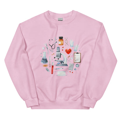 Unisex Science-Themed Sweatshirt – Fun & Comfortable Apparel for Science Lovers | Perfect for Men & Women