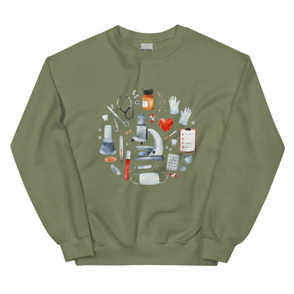 Unisex Science-Themed Sweatshirt – Fun & Comfortable Apparel for Science Lovers | Perfect for Men & Women