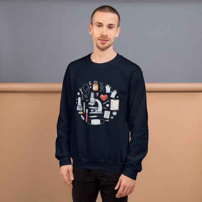 Unisex Science-Themed Sweatshirt – Fun & Comfortable Apparel for Science Lovers | Perfect for Men & Women