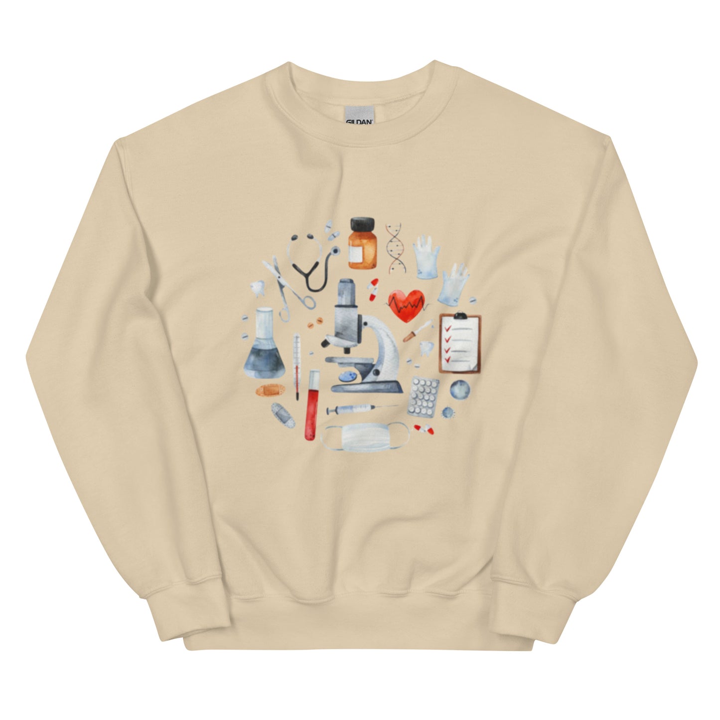 Unisex Science-Themed Sweatshirt – Fun & Comfortable Apparel for Science Lovers | Perfect for Men & Women