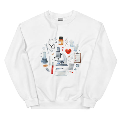 Unisex Science-Themed Sweatshirt – Fun & Comfortable Apparel for Science Lovers | Perfect for Men & Women