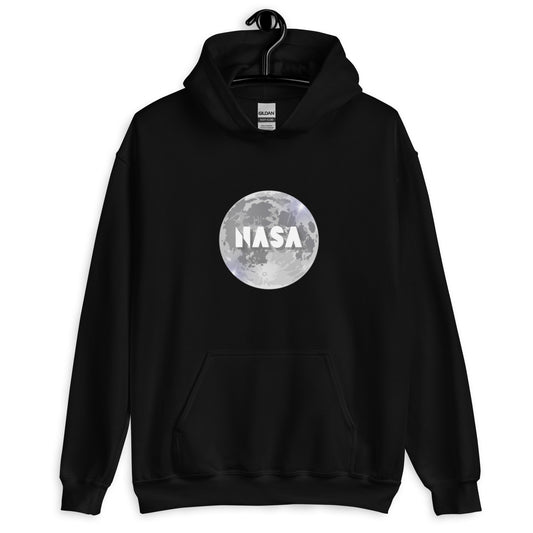 Unisex NASA Hoodie – Official Logo Sweatshirt for Space Enthusiasts | Casual & Comfortable Outerwear