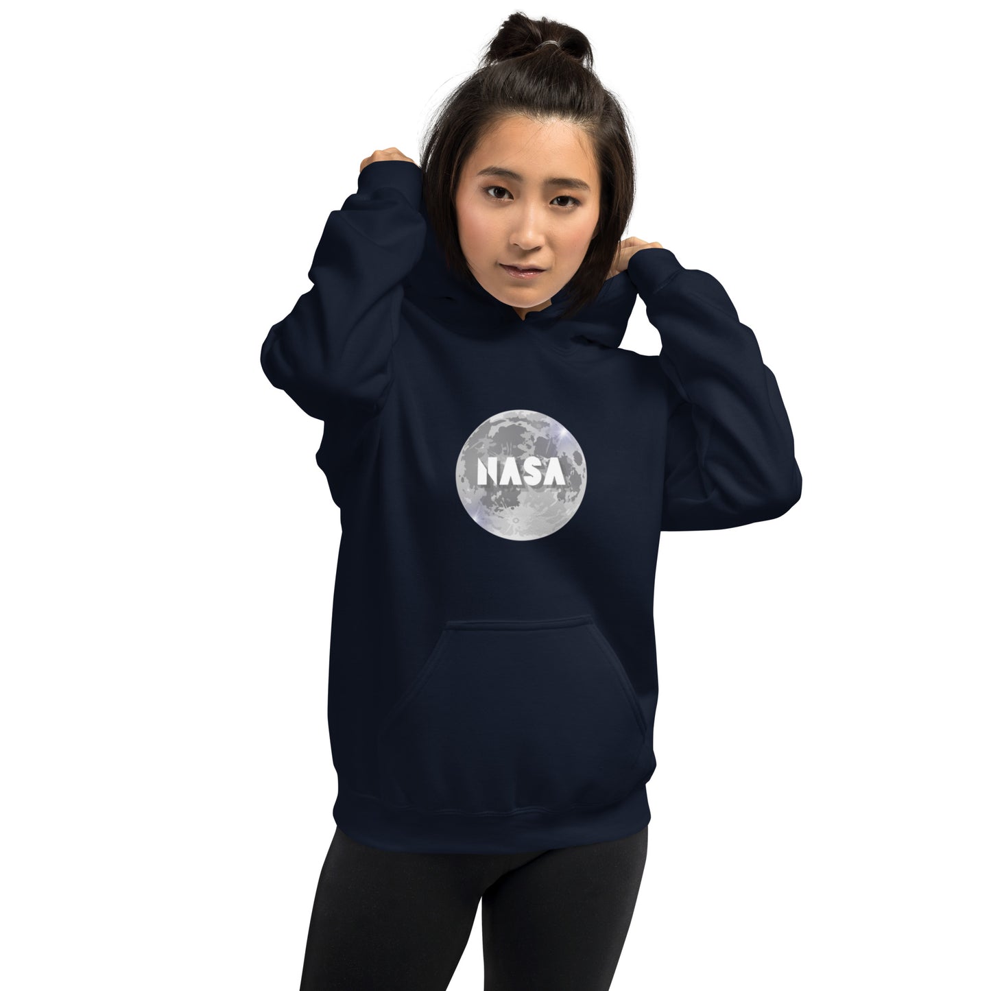 Unisex NASA Hoodie – Official Logo Sweatshirt for Space Enthusiasts | Casual & Comfortable Outerwear