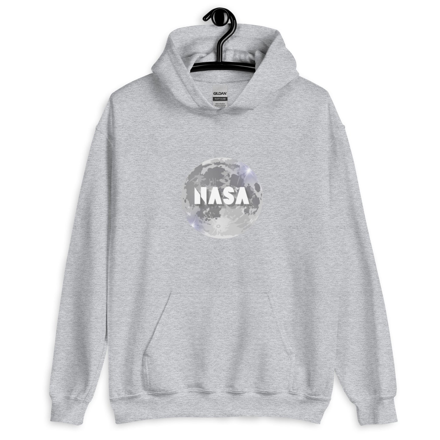 Unisex NASA Hoodie – Official Logo Sweatshirt for Space Enthusiasts | Casual & Comfortable Outerwear