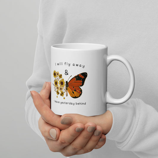 White Ceramic Coffee Mug - Perfect for Daily Use