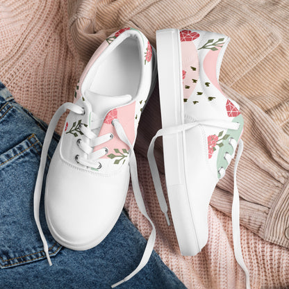 Lightweight Women's Lace-Up Canvas Shoes - Perfect for Any Outfit