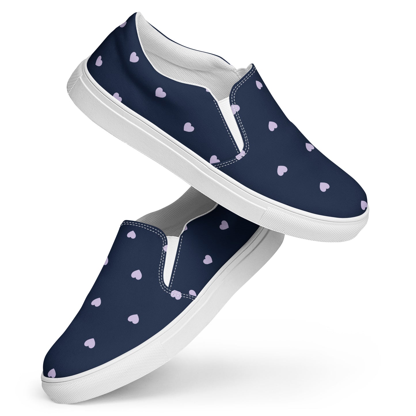 Women's Slip-On Canvas Sneakers - Perfect for Everyday Wear