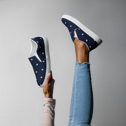 Women's Slip-On Canvas Sneakers - Perfect for Everyday Wear