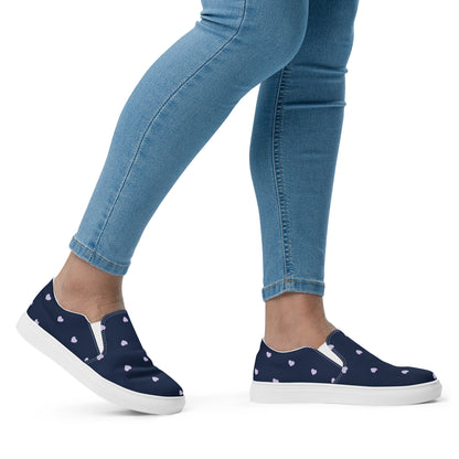 Women's Slip-On Canvas Sneakers - Perfect for Everyday Wear